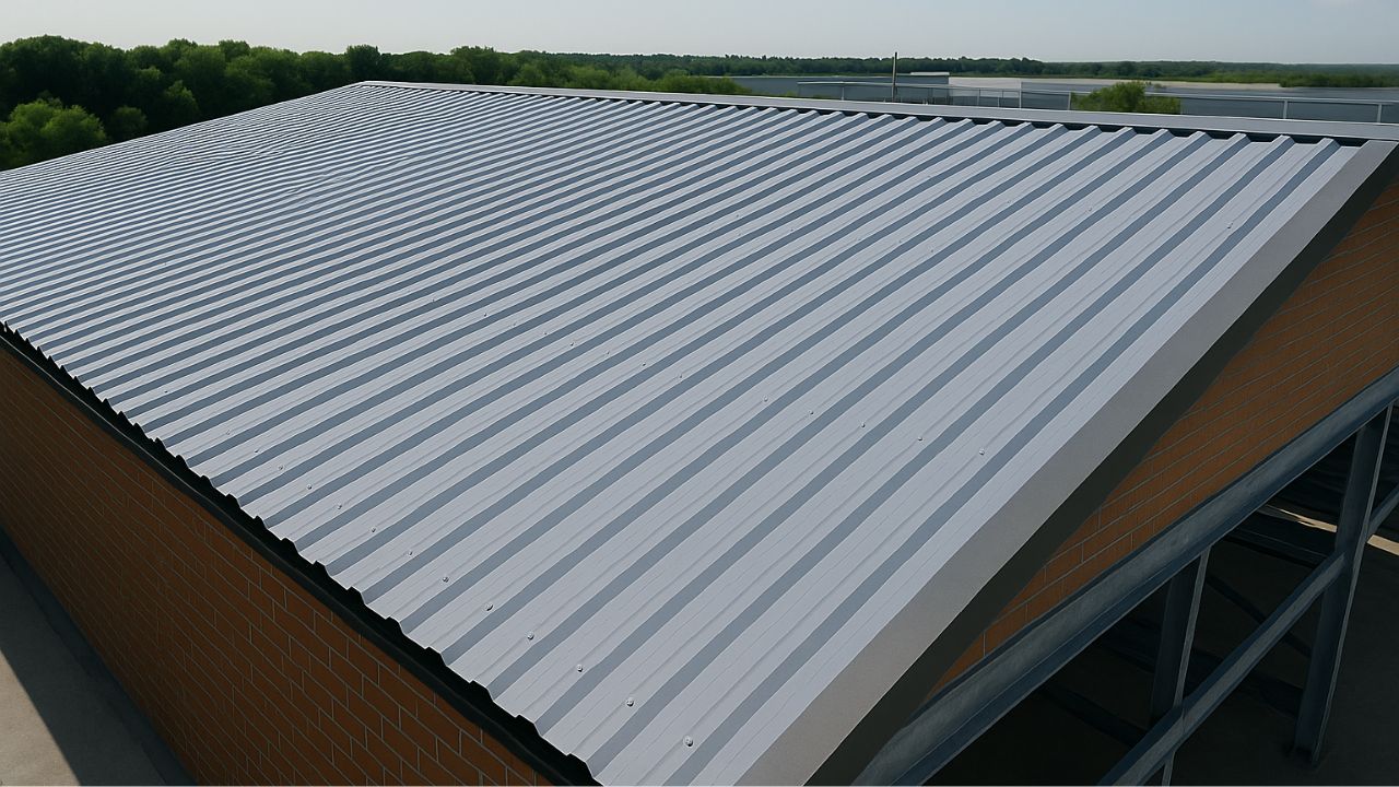 Trapezblecharbeiten für Industriekunden